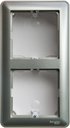 Schneider Electric W59 KP-252-48 Коробка для наружного монтажа с рамкой (2-постовая, открытой установки, шампань)