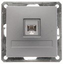 Schneider Electric W59 RSI-152T-5-86 Розетка телефонная (RJ11, под рамку, скрытая установка, матовый хром)