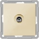 Schneider Electric W59 RTS-151-2-86 Розетка телевизионная (TV, под рамку, скрытая установка, слоновая кость)