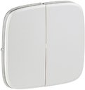 Legrand Valena Allure 755025 Клавиша двойная (белая)