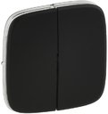 Legrand Valena Allure 755028 Клавиша двойная (антрацит)