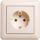Schneider Electric W59 RS16-154-28 Розетка с заземляющим контактом (16 А, в сборе, скрытая установка, слоновая кость)
