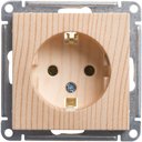Schneider Electric W59 RS16-154-7-86 Розетка с заземляющим контактом (16 А, под рамку, скрытая установка, сосна)