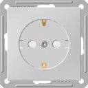Schneider Electric W59 RS16-152-1-86 Розетка с заземляющим контактом (16 А, под рамку, шторки, скрытая установка, белая)