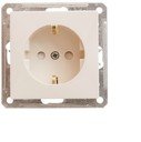 Schneider Electric W59 RS16-152-2-86 Розетка с заземляющим контактом (16 А, под рамку, шторки, скрытая установка, слоновая кость)