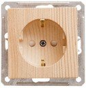 Schneider Electric W59 RS16-152-7-86 Розетка с заземляющим контактом (16 А, под рамку, шторки, скрытая установка, сосна)