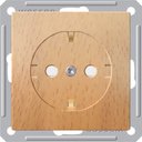 Schneider Electric W59 RS16-152-8-86 Розетка с заземляющим контактом (16 А, под рамку, шторки, скрытая установка, бук)