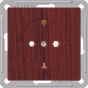 Schneider Electric W59 RS16-152-9-86 Розетка с заземляющим контактом (16 А, под рамку, шторки, скрытая установка, мореный дуб)