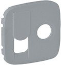 Legrand Valena Allure 754837 Крышка розетки комбинированной (RJ11/RJ45+TV, алюминий)