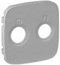 Legrand Valena Allure 754787 Крышка розетки телевизионной (TV+Radio, алюминий)