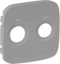 Legrand Valena Allure 754827 Крышка розетки телевизионной (TV+SAT, алюминий)