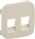 Legrand Valena Allure 755376 Крышка розетки аудио (2 канала, слоновая кость)