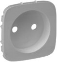 Legrand Valena Allure 754977 Крышка розетки (2P, алюминий)