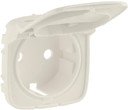 Legrand Valena Allure 754846 Крышка розетки (2P+E, крышка, слоновая кость)