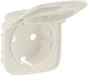 Legrand Valena Allure 754849 Крышка розетки (2P+E, крышка, жемчужная)