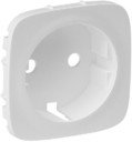 Legrand Valena Allure 755259 Крышка розетки с увеличенными зажимами (2P+E, жемчужная)