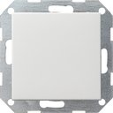 Gira System55 012603 Выключатель одноклавишный (10 А, под рамку, скрытая установка, белый глянцевый)