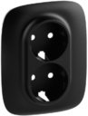 Legrand Valena Allure 754958 Крышка розетки двойной (2P+E, антрацит)