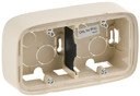 Legrand Valena Allure 755562 Установочная коробка двойная (слоновая кость)