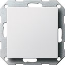 Gira System55 026803 Заглушка (под рамку, скрытая установка, белая глянцевая)