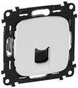 Legrand Valena Allure 753738 Розетка телефонная (RJ11, под рамку, скрытая установка, белая)
