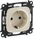 Legrand Valena Allure 753824 Розетка с заземляющим контактом (16 А, под рамку, шторки, скрытая установка, винтовые зажимы, слоновая кость)