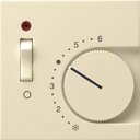 Gira System55 149201 Крышка для терморегулятора (индикатор, кремовая глянцевая)