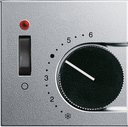 Gira System55 149226 Крышка для терморегулятора (индикатор, алюминий)