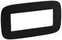 Legrand Valena Allure 754406 Рамка 5-модульная (универсальная, без перегородок, матовая черная)