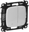 Legrand Valena Allure 752762 Светорегулятор кнопочный (400 Вт, R+L+C, под рамку, скрытая установка, белый)
