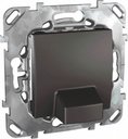 Schneider Electric Unica Top MGU5.862.12ZD Вывод кабеля (под рамку, скрытая установка, графит)