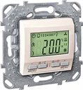 Schneider Electric Unica KNX MGU5.534.25 Терморегулятор электронный 0…+40°С (под рамку, скрытая установка, бежевый)