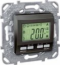 Schneider Electric Unica KNX MGU5.534.12 Терморегулятор электронный 0…+40°С (под рамку, скрытая установка, графит)