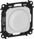 Legrand Valena Allure 752760 Светорегулятор роторный (300 Вт, R+L+C, под рамку, скрытая установка, белый)