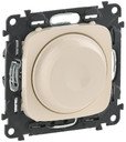 Legrand Valena Allure 752860 Светорегулятор роторный (300 Вт, R+L+C, под рамку, скрытая установка, слоновая кость)