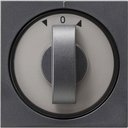 Gira System55 066628 Крышка для поворотного выключателя и таймера (антрацит)