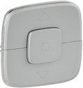 Legrand Valena Allure 755147 Клавиша для управления рольставнями и жалюзи (алюминий)