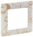 Legrand Valena Life 754101 Рамка 1-постовая (универсальная, ампир белый)