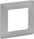 Legrand Valena Life 754137 Рамка 1-постовая (универсальная, алюминий)