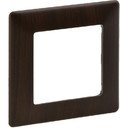 Legrand Valena Life 754171 Рамка 1-постовая (универсальная, темное дерево)
