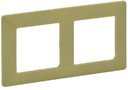 Legrand Valena Life 754082 Рамка 2-постовая (универсальная, лайм)