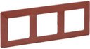 Legrand Valena Life 754073 Рамка 3-постовая (универсальная, терракота)