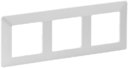 Legrand Valena Life 754143 Рамка 3-постовая (универсальная, жемчуг)