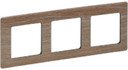 Legrand Valena Life 754183 Рамка 3-постовая (универсальная, светлое дерево)