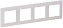 Legrand Valena Life 754004 Рамка 4-постовая (универсальная, белая)