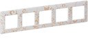 Legrand Valena Life 754105 Рамка 5-постовая (универсальная, ампир белый)