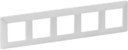 Legrand Valena Life 754145 Рамка 5-постовая (универсальная, жемчуг)
