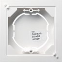 Gira System55 021927 Коробка для наружного монтажа (белая матовая)