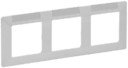 Legrand Valena Life 754013 Рамка 3-постовая (горизонтальная, маркировка, белая)