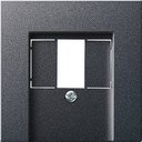 Gira System55 027628 Крышка розетки USB (USB, TAE, антрацит)